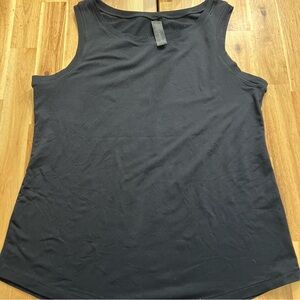 Yogalicious Black Sleeveless Tank Top Size Small